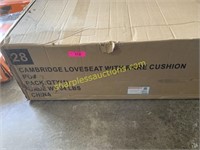 Cambridge Loveseat w/Bare Cushion