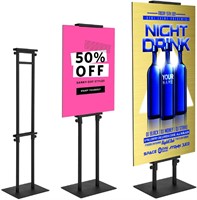 GUOHONG Poster Stand for Display Pedestal Sign Sta