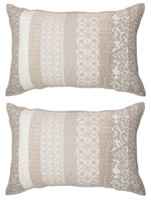 $59 Brunelli Lola Collection Queen Pillow Shams-