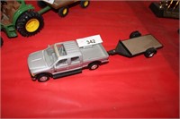FORD CREW CAB PICKUP & MATCHING TRAILER