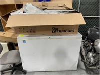 College Surplus- White Freezer, Medical Item inBox