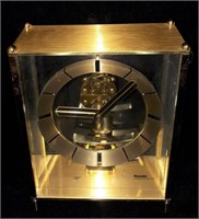 60's Brass electronic/ magnetic pendulum clock.