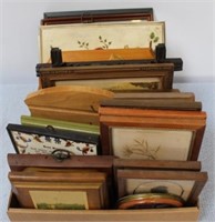 Tray Lot of Assorted Frames