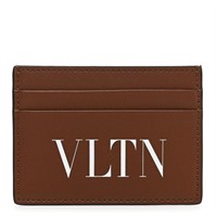 Valentino VLTN White Logo Lettering Wallet