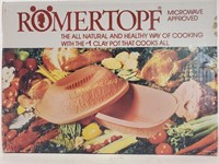 MCM 1985 Romertopf Natural Clay Pot NIB