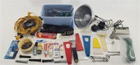 Assorted Tools, Hardware, & Electrical Equipment