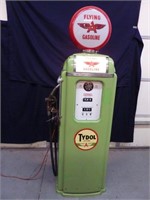 NATIONAL GAS PUMP - RESTORED - FLYING A THEME