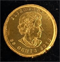 24K  1G Fine 9999 Maple Leaf  Coin