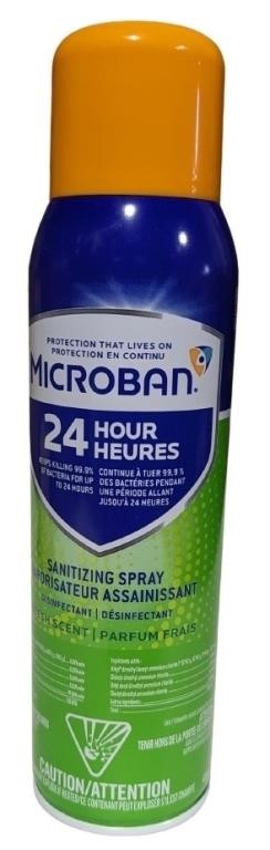 Microban 24-Hour Disinfecting Sanitizing Spray,