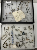 Victorian Stick Pins & Costume Jewelry