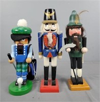 3 Pc Assorted Nutcrackers