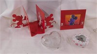 Metal Disney Mickey Mouse book ends -