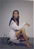 Autograph Autographed Celine Dion Photo