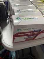 5 BOXES HEALTHMART STERILE NON STICK PADS