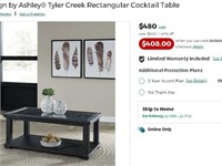 Ashley Design Tyler Creek Coffee Table