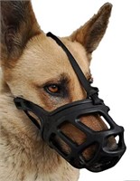 Dog Muzzle, Breathable Basket Muzzles for Small,