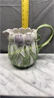 Tulip pitcher