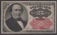 US Fractional Currency 5th Series 25 Cent Note, ci
