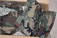 HUGE Box Full of Camouflage Military Clothing