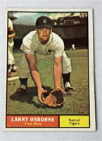 1961 TOPPS LARRY OSBORNE #208 DETROIT TIGERS