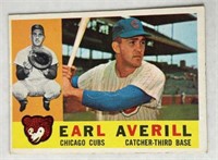 1960 Topps Baseball #39 Earl Averill