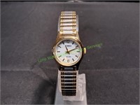 Women's Timex Watch Silver & Gold Band