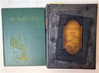 1925 Debris & 1949 Narcissus Yearbooks