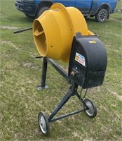 *OFF SITE* Electric Cement Mixer, HCM400, 120V,