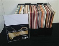 Large group of colors of cardstock