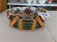 2007 Longaberger Christmas Collection Basket