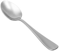 Basics Stainless Steel Dinner Spoons with Round E