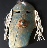 Namzbah Sam Yazzie Navajo Mask 7" X 4"