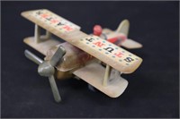 Plastic Windup Stunt Master Toy Plane