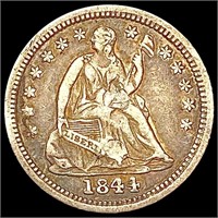 1844-O Sm O Seated Liberty Half Dime LIGHTLY