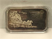 1 Ounce .999 Fine Silver Bar - Silvertowne