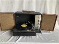 Vintage Philco Record Player Tested