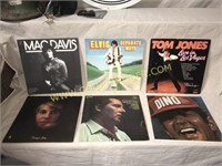 Records Elvis Tom Jones Dino & more