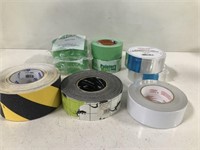 ROLLS OF VARIOUS TAPE