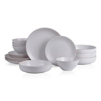 B9150  Stone  Lain Lauren Dinnerware Off White