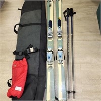 Dynastar Skis w Poles & Bag