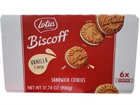 Lotus Bakery Biscoff Sándwich Cookies 31.74OZ $27
