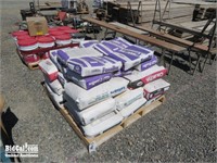 Pallet of Assorted Exterior Stucco Bags