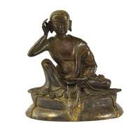 Chinese Tibetan Bronze Buddha Figure