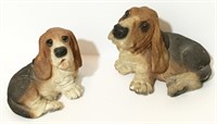 Classic Critters Hound Dog Figurines (lot of2)