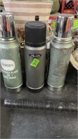 GROUP OF 3 THERMOS