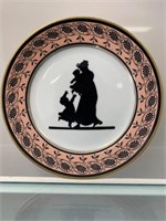 Mottahedeh Angerstein Silhouette 9" Plate (a)
