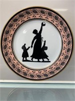 Mottahedeh Angerstein Silhouette 9" Plate (b)
