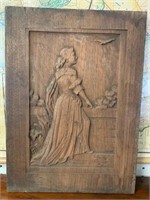 Antique Carved Panel from King Edward Hotel (b)