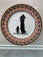 Mottahedeh Angerstein Silhouette 9" Plate (c)