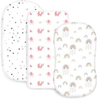 (N) Plushii Bassinet Sheets for Baby Boys Girls 3